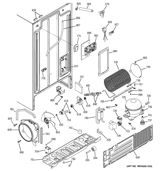 Diagram for GSH25VGREWW
