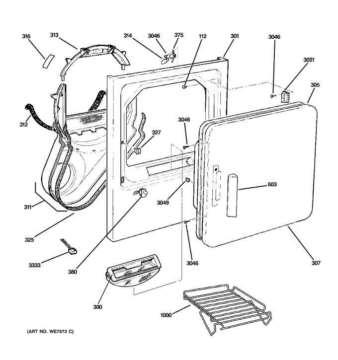 Diagram for DPSB620EC3WW