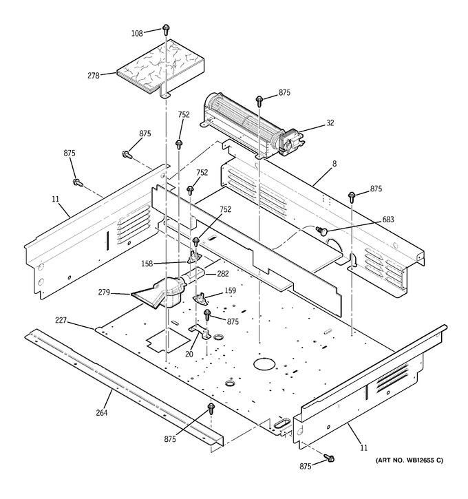 Diagram for JCSP47WF4WW