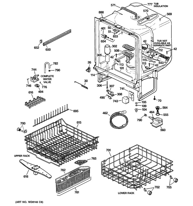 Diagram for GSD5500G03BB