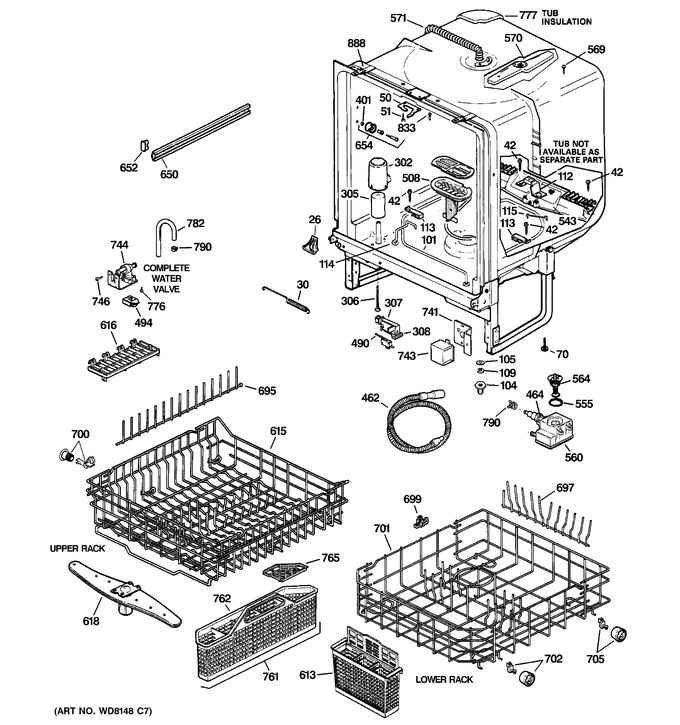 Diagram for GSD5860G03SS