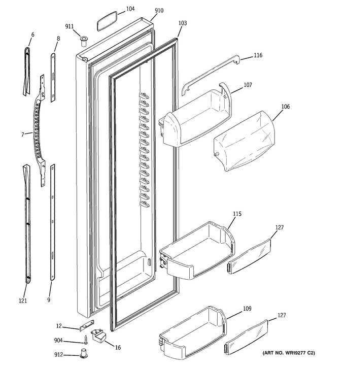 Diagram for ESF25LGRACC