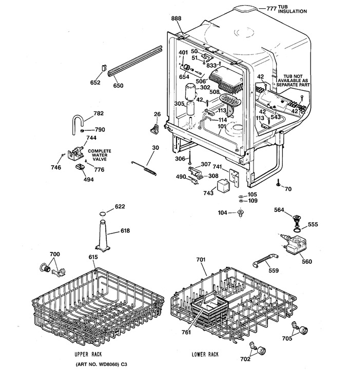 Diagram for GSD3310C03AA