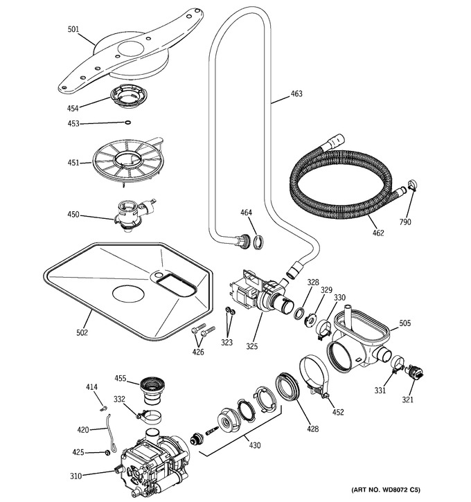 Diagram for GSD6500J03CC
