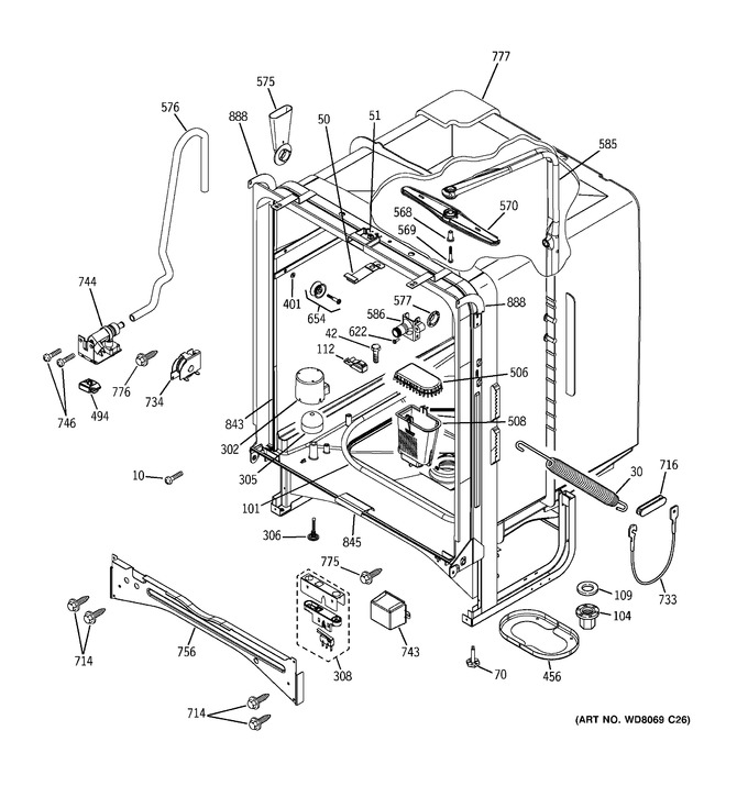 Diagram for GSD6560J03SS