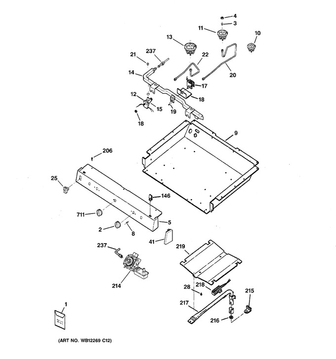 Diagram for JGBS23SEH4SS
