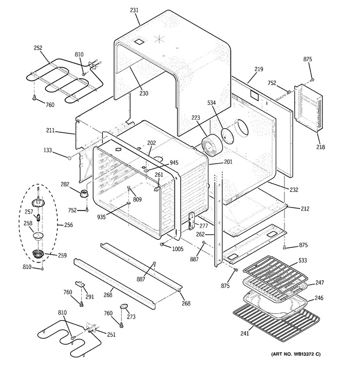Diagram for JT980BH1BB