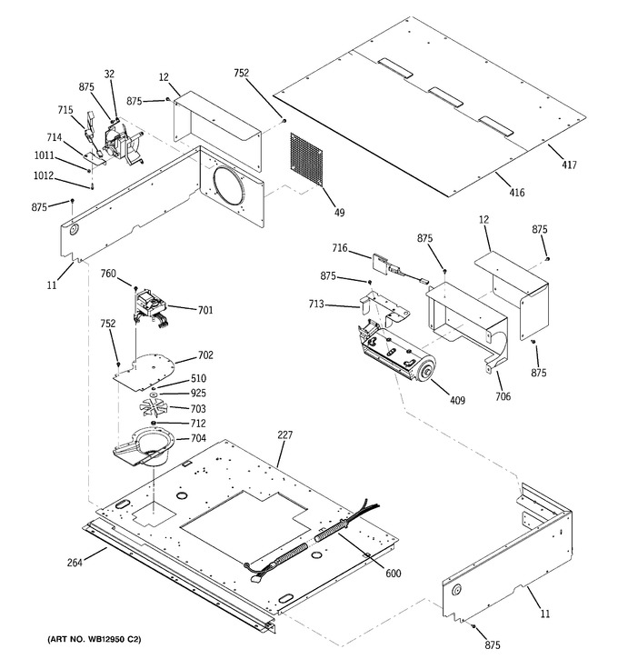 Diagram for JT980WH1WW