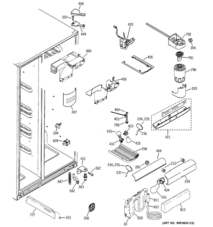 Diagram for DSS25KGRBBB