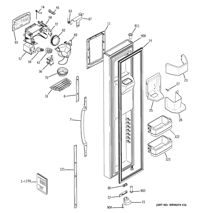 Diagram for DSS25KGRAWW