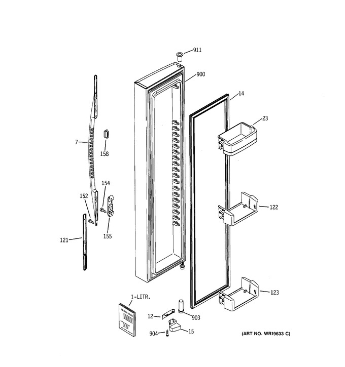 Diagram for GSS25YBSAWW