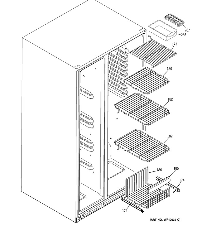 Diagram for GSS25YBSAWW