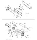 Diagram for 1 - Backsplash, Blower & Motor