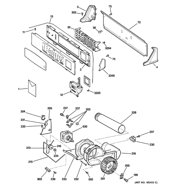 Diagram for DNCJ440EA1WC