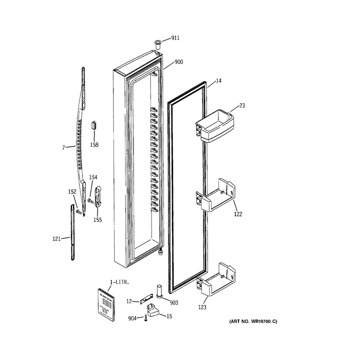 Diagram for GSG25YBSBCWW