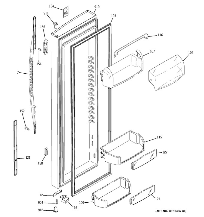Diagram for GSG25YBSBCWW