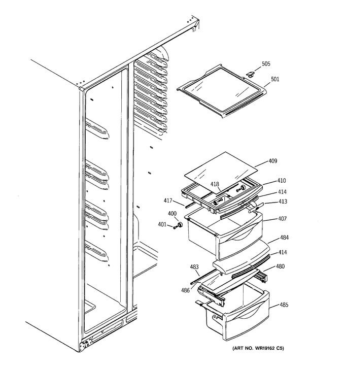 Diagram for GSS25YBSBWW