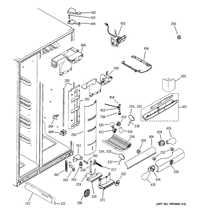 Diagram for GSK25LCNDCCC