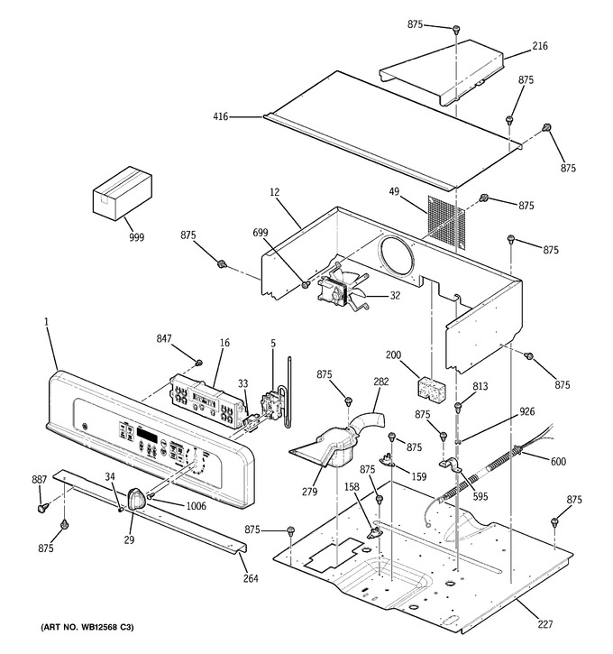 Diagram for JKP28BF2BB
