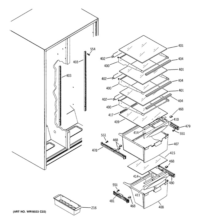 Diagram for GSA20IEPHFWW