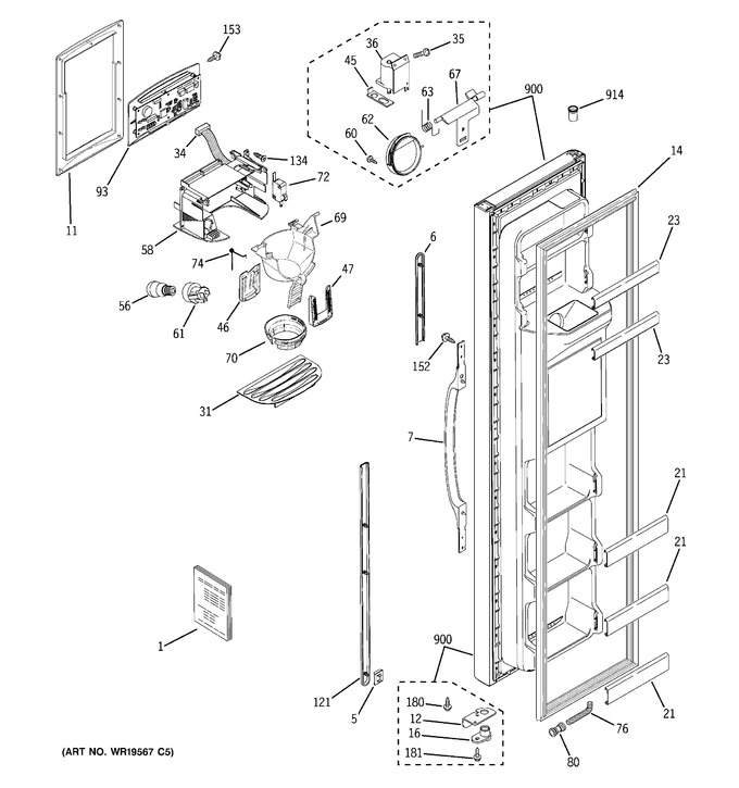 Diagram for GSA22KEPHFBB