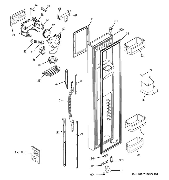 Diagram for GCR23UDPCWW
