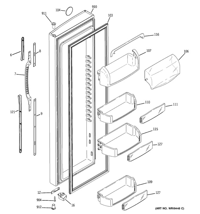 Diagram for GSR23YBPCWW