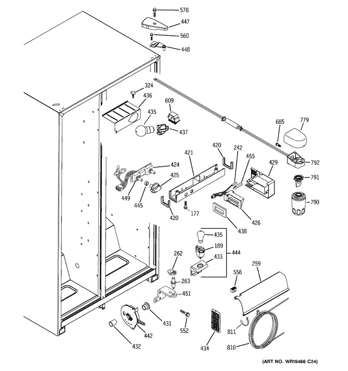 Diagram for GSS22VFPHWW