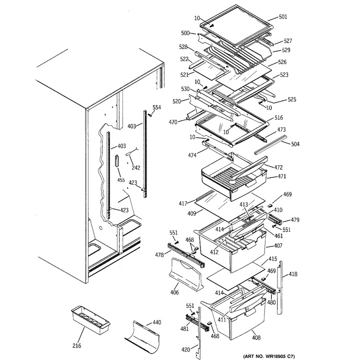 Diagram for PSA25MIPHFWW