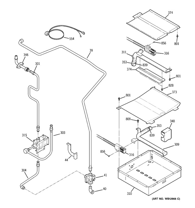 Diagram for JGS968BH1BB