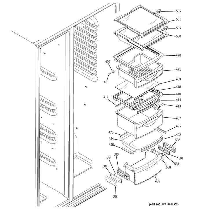 Diagram for GSC23LGRCWW