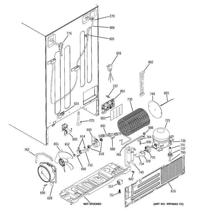 Diagram for GSC23LGRCBB