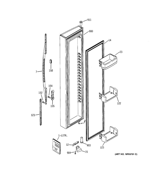 Diagram for GSX25YBSACWW