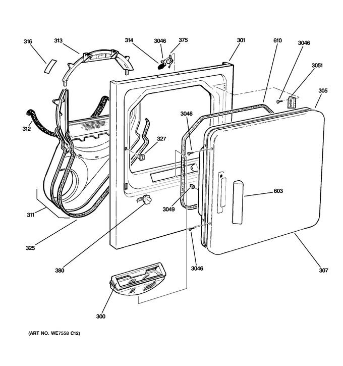 Diagram for NWSR483EB2WW
