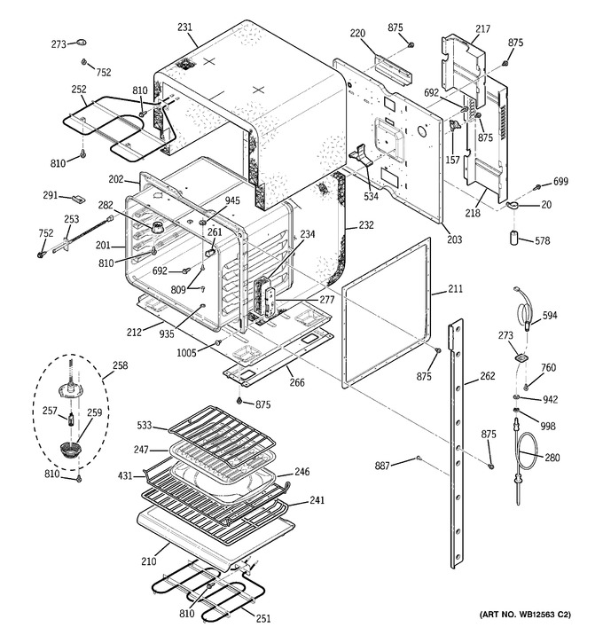 Diagram for JK955SF1SS