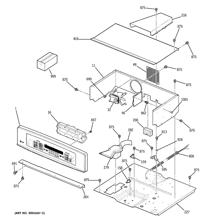 Diagram for JK955SF2SS