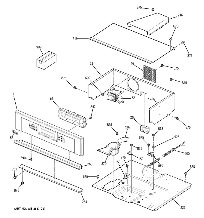 Diagram for ZEK938WF3WW