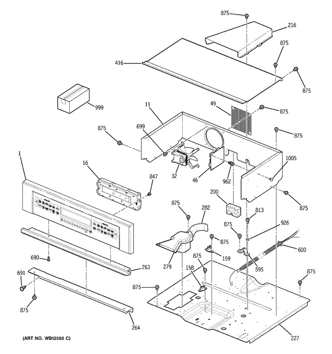 Diagram for ZEK958WF1WW