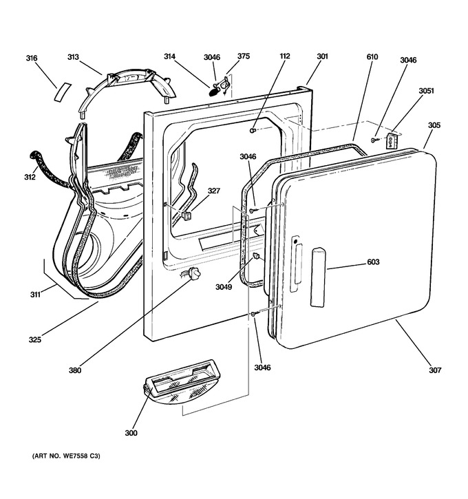 Diagram for DLSR483EE0CC