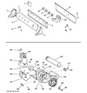 Diagram for 1 - Controls, Backsplash, Blower & Motor