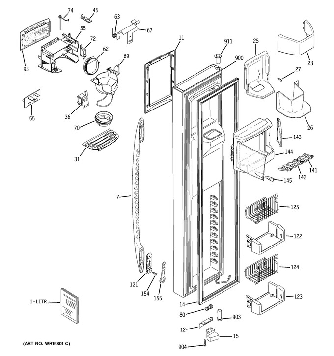 Diagram for PSF26PGSAWW