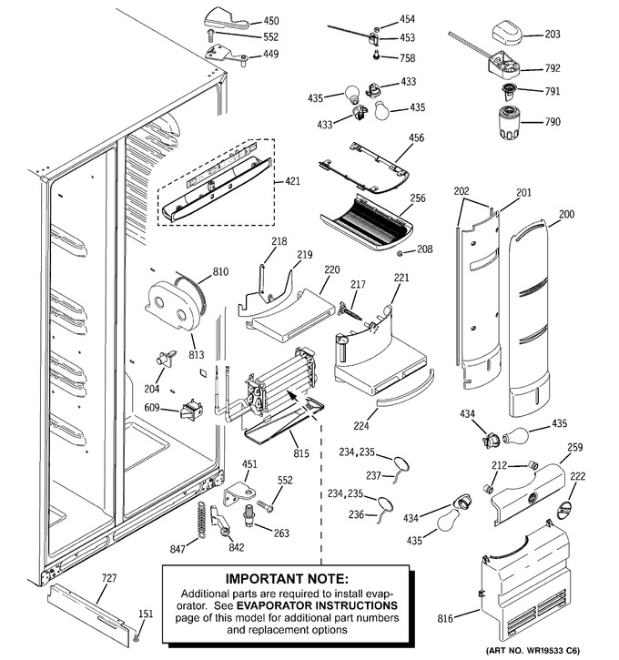 Diagram for PSF26PGSAWS