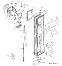 Diagram for 1 - Freezer Door