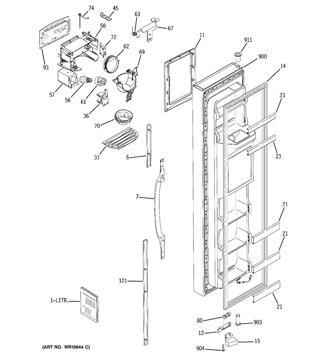 Diagram for GSS23VGSAWW