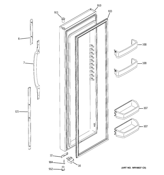 Diagram for GSS23VGSAWW