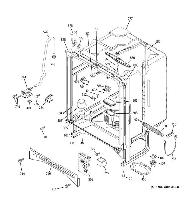 Diagram for GSD6260J03SS