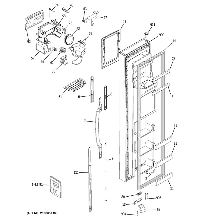 Diagram for GSL25WGSCBS