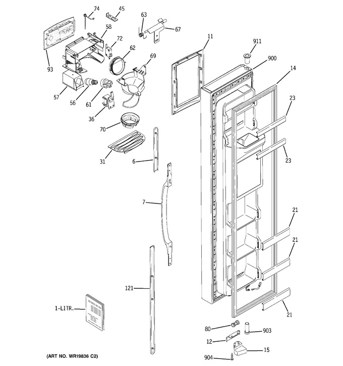 Diagram for GSS25QGSAWW