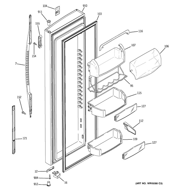 Diagram for PSF26MGSBWW