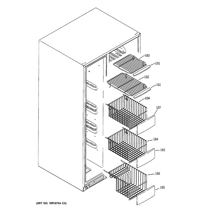 Diagram for PSF26MGSBWW